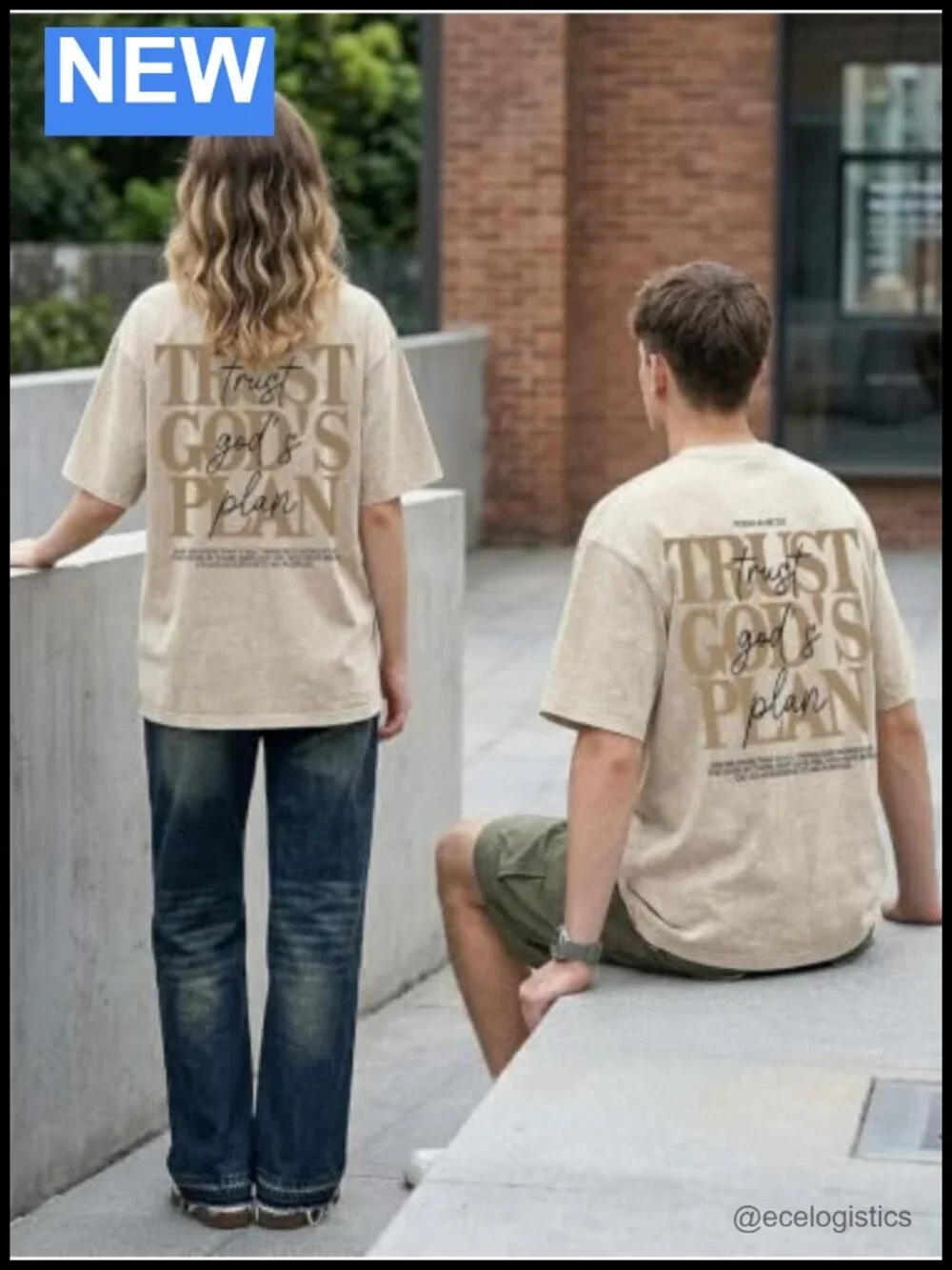 Faith Bible Verse Vintage Acid Wash Graphic Tee for Men